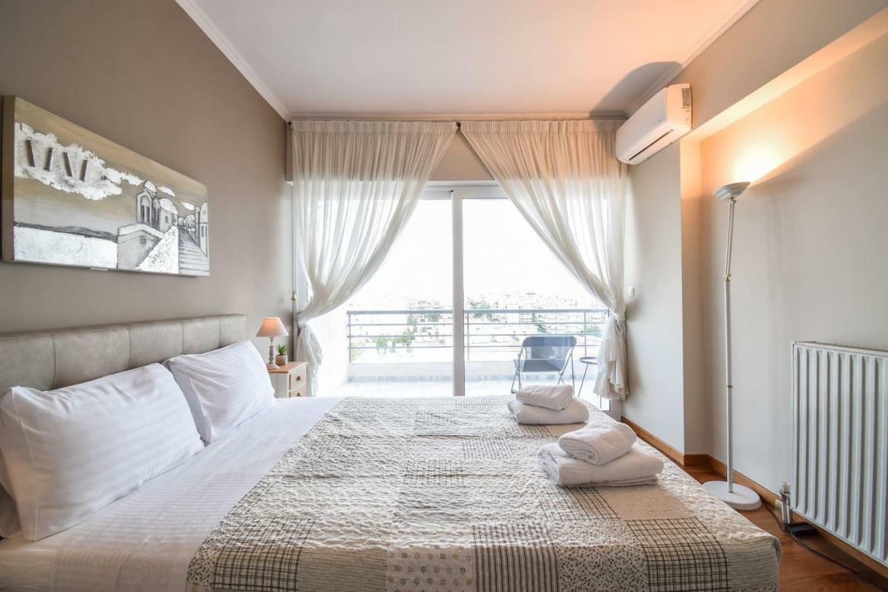 Penthouse 3Bd Apt W/ Sea-View In Athenian Riviera Apartment Екстериор снимка