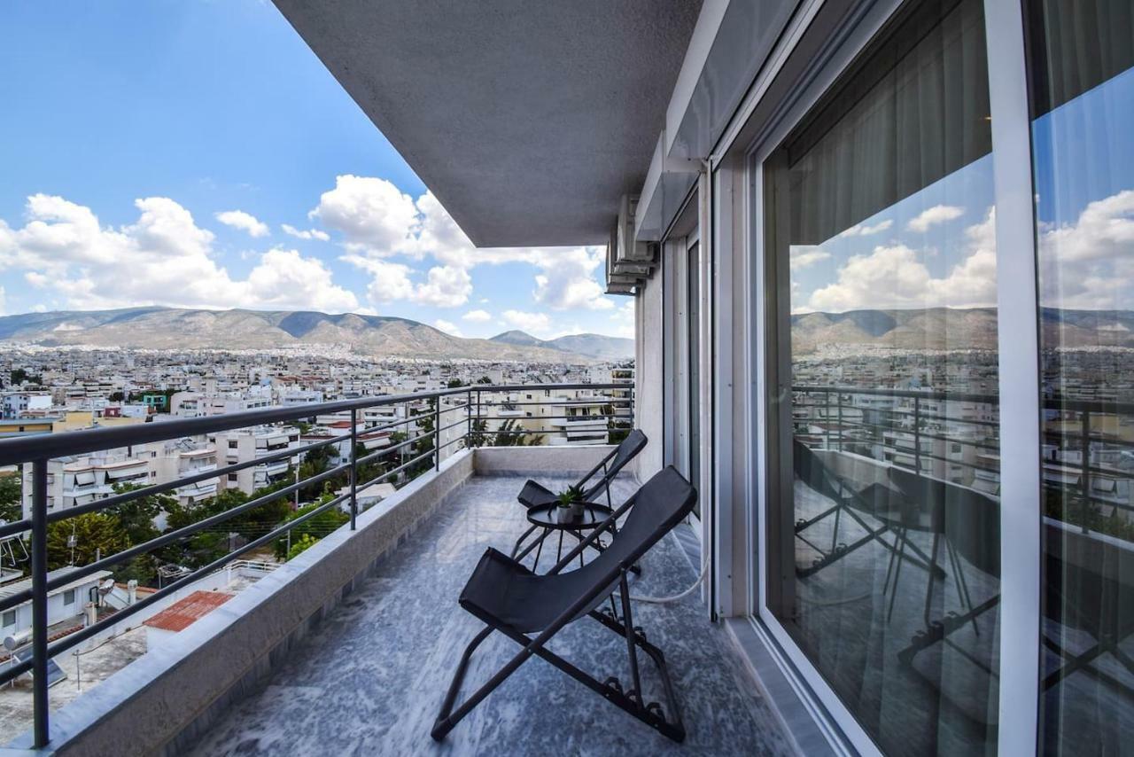 Penthouse 3Bd Apt W/ Sea-View In Athenian Riviera Apartment Екстериор снимка